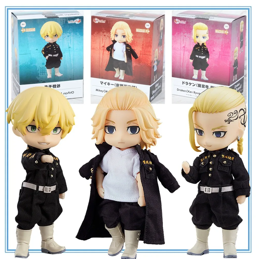 

100% Original in Stock Good Smile Company Nendoroid Doll Tokyo Revengers Matsuno Chifuyu Ryuuguuji Ken Mikey Collection Series