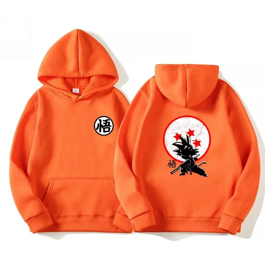 

Fashion Trendy Hoodies Autumn Winter Print Hoodie Goku Sweatshirts Manga Men Women High Quality Hoody Streetwear Male Pullover
