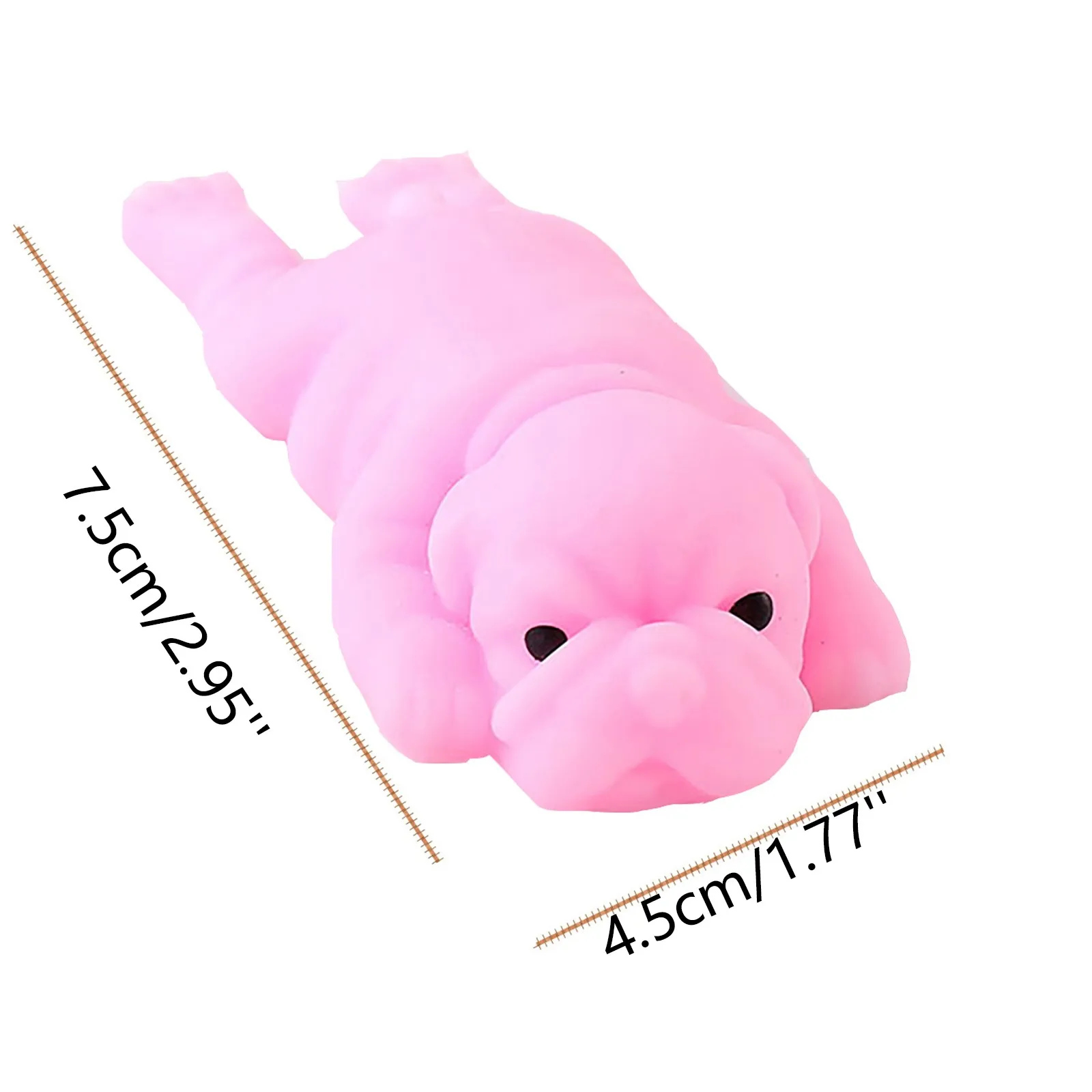Squishy Dogs Anime Fidget Toys Puzzle Creative Simulation Decompression Toy Kawaii Dog Stress Reliever Toys Party Holiday Gifts - view 5