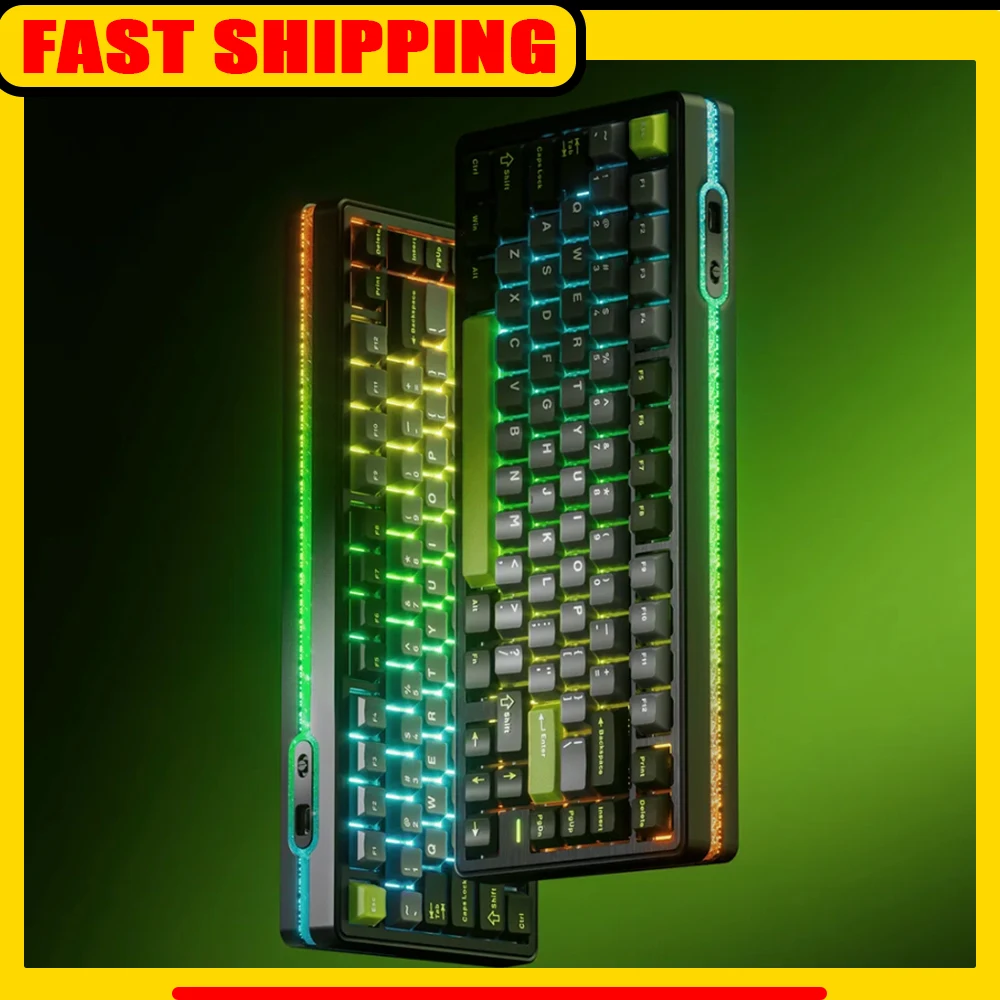

VGN NEON Magnetic Switch Keyboard Wired/Wireless Mechanical Keyboards 8000Hz RT0.005mm 0.1ms Delay Gaming Keyboard PC Accessory