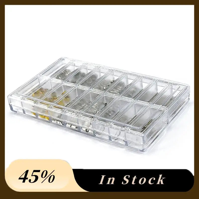 

A78K новые запасные части для часов с короной, ассорти, купольная плоская головка, трубки для ручек, втулки для ручек, инструмент для ремонта запасных частей для часов