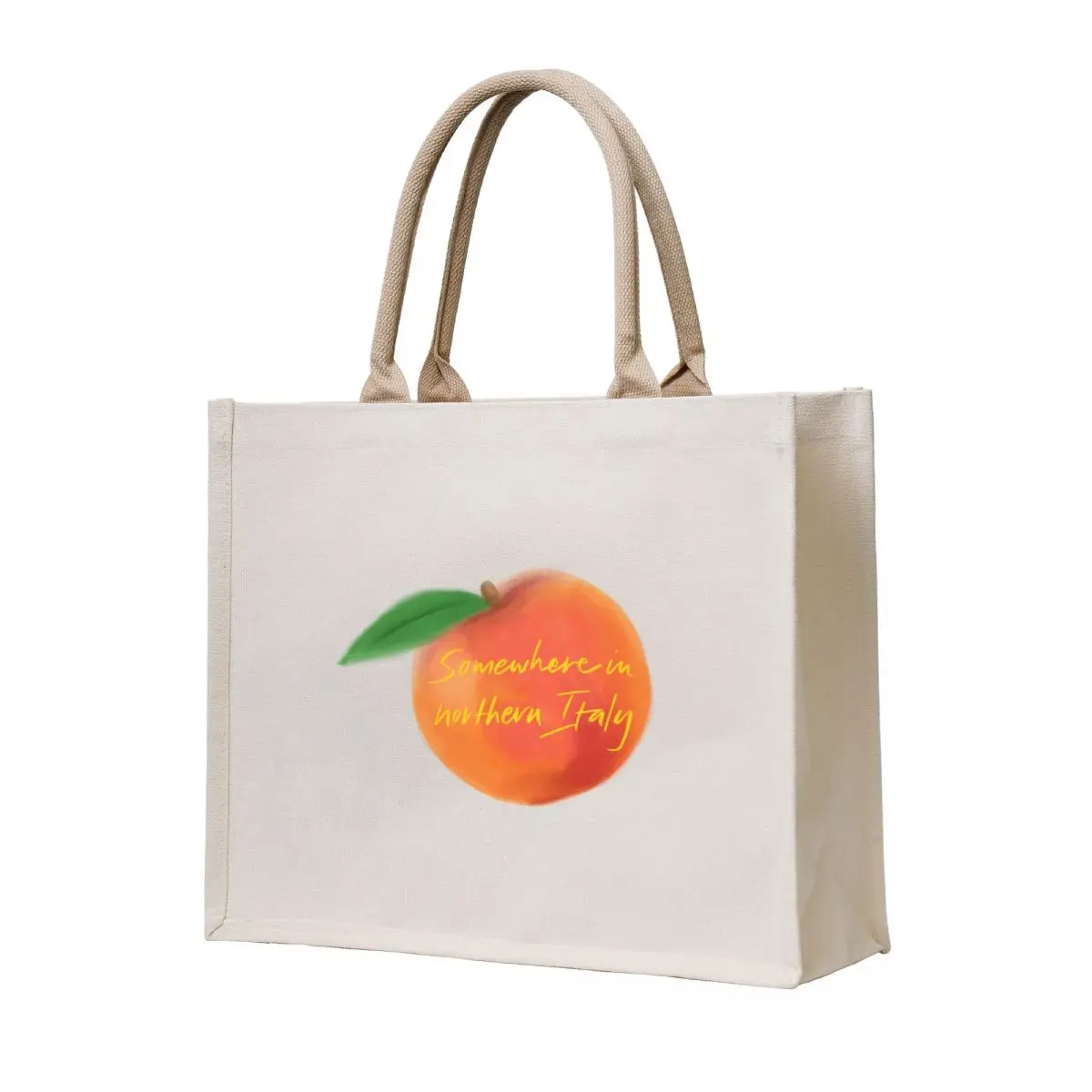 

Somewhere in Northern Italy Peach - Call Me By Your Name Tote Bag Shopper bag tote bag Lady