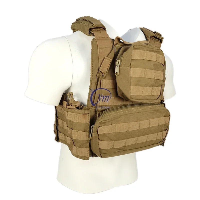 Desert Oxford Style Tactical Vest for Outdoor Training or Hunting