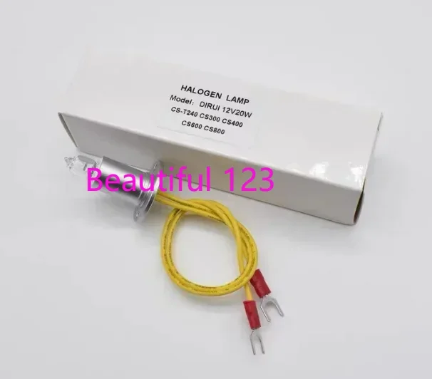

Compatible for Dirui CS-T240 Cs300 Cs400 Cs600 Cs800 Chemistry Halogen Lamp 12v20w