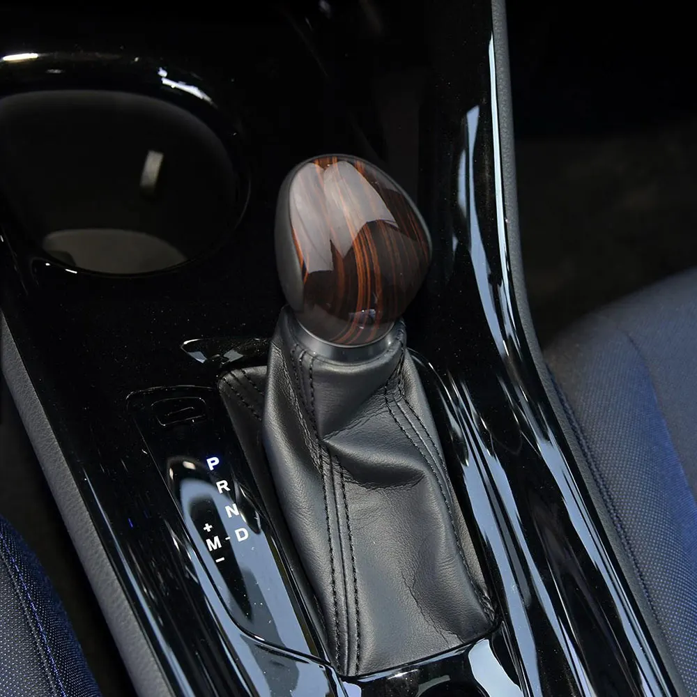 For Toyota CHR C-HR 2016-2019 2020 Carbon Fiber Shift Knobs Shift Lever Gear Shift Decorate Cover Trim