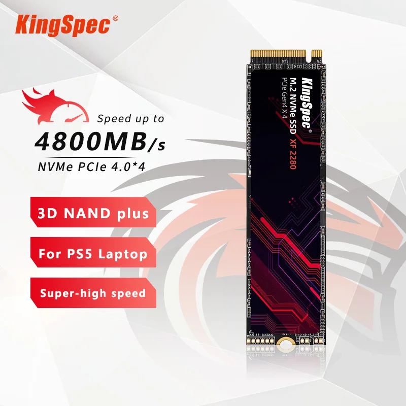 

KingSpec Nvme 256GB 512GB 1TB m2 Nmve PCIe 4.0 SSD Pci express Internal Solid State Drive PCIe4.0 X4 Hard Disk For Laptop PS5