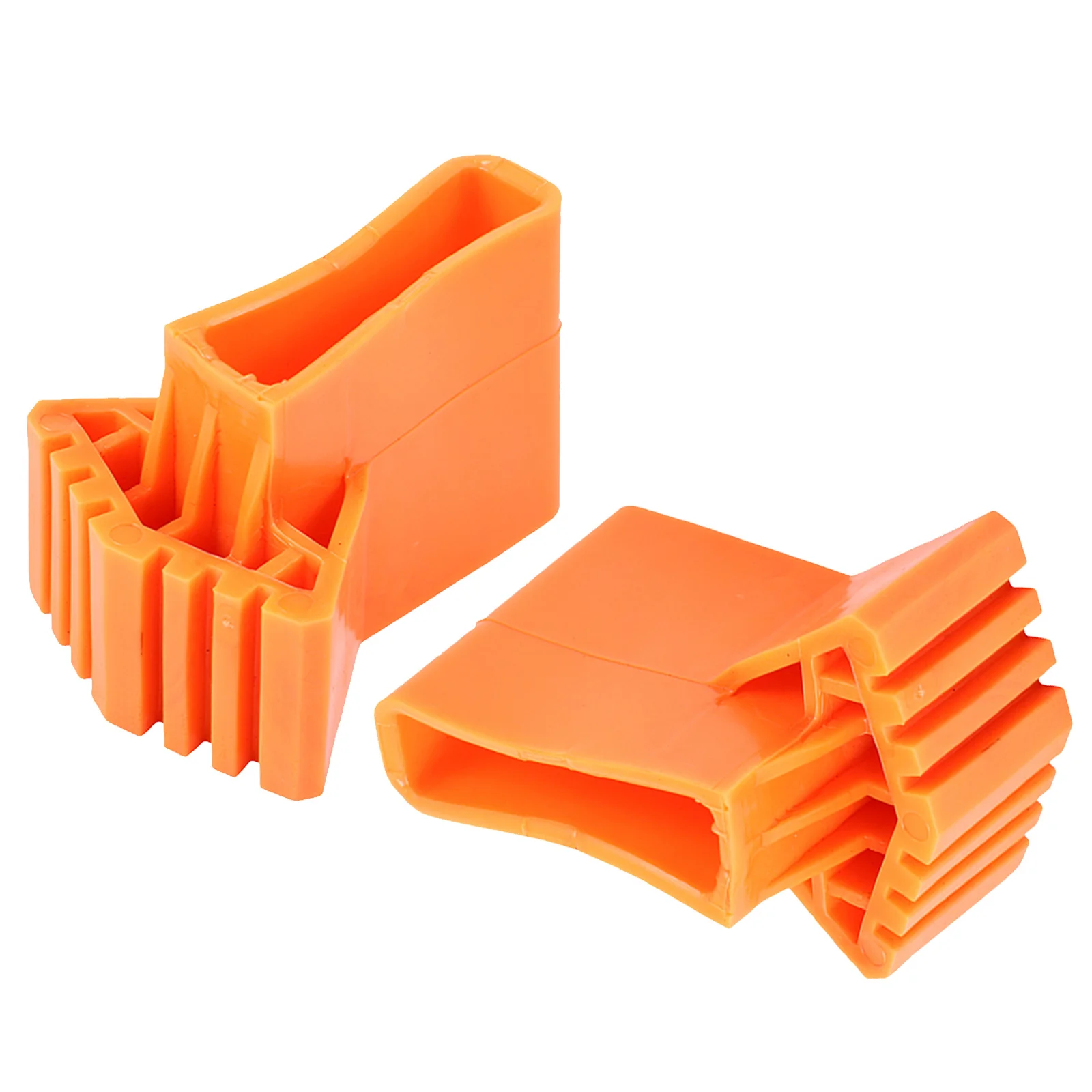 2 قطعة منصات حامي قدم سلم سميكة تعزيز عدم الانزلاق غطاء للاستقرار وحماية الأرض سلم قدم يغطي