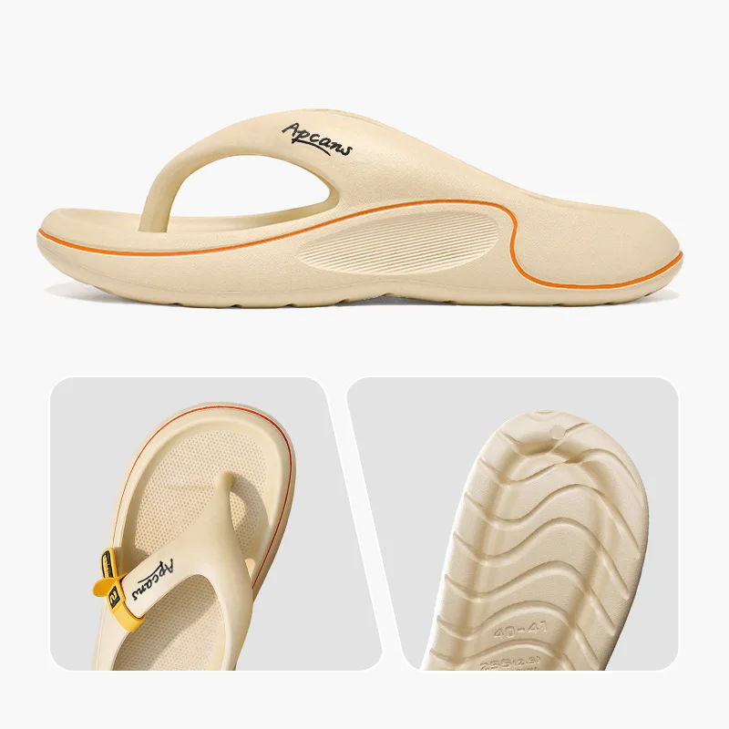 

Cloud Slides Men Women Non-Slip Flip Flops, Summer Beach Soft Sole Thong Sandals, Quick Dry Shower Shoes
