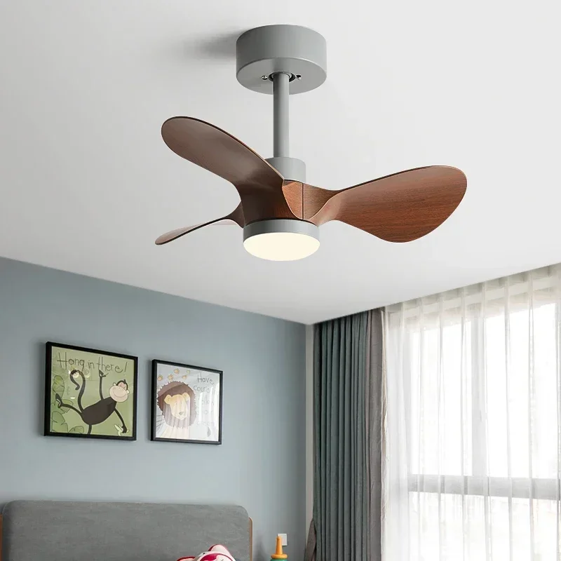 

New24Inch Mini Ceiling Fan Modern Simplicity Coffee Shop Creative Fan Lights Aisle Balcony Children's Room Fan LighAts 110V 220V