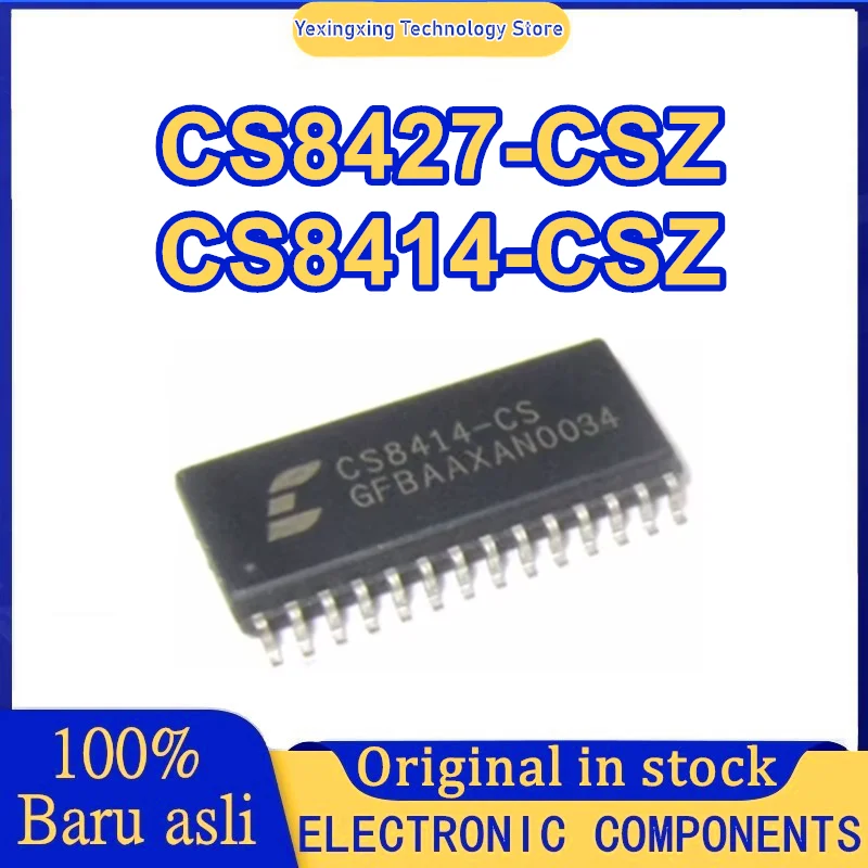 5PCS CS8427-CSZ CS8414-CSZ SOP28 IC Chip New Original in stock