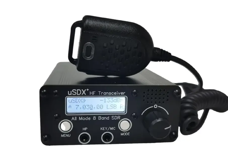 uSDR uSDX+ Plus V2 10/15/17/20/30/40/60/80m 8 Band SDR All Mode HF
