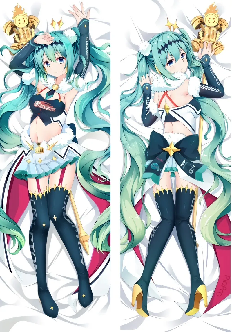 

Dakimakura Anime Pillow Case Goodsmile Racing Double-sided Print Of Life-size Body Pillowcase Gifts Can be Customized