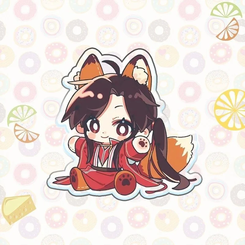 Anime Heaven Official's Blessing Acrylic PP Clip Student Stationery Store Q-version Cartoon Hand Account Folder Clip Strip