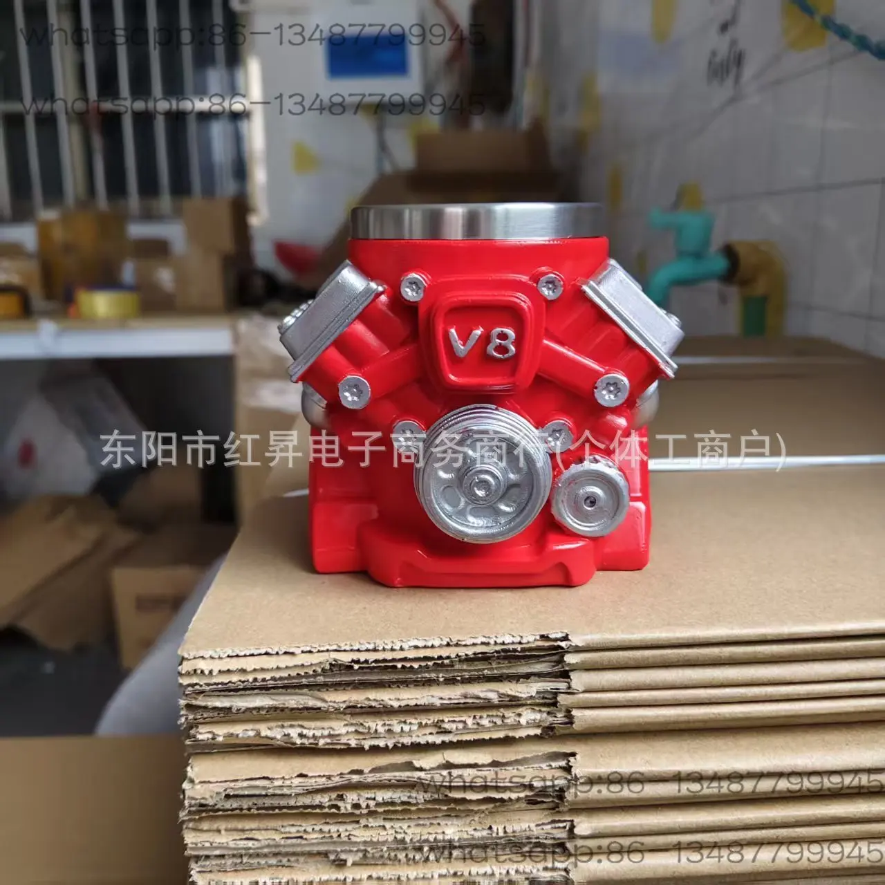 2026--Hot-selling New 2025Retro Engine Coffee Mug