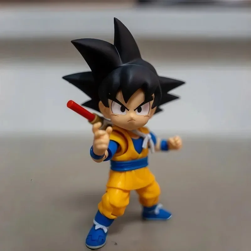 100% Original Bandai SHFiguarts Mini Son Goku Dragon Ball Daima Action Figure Desktop Ornament Collect Decor Hobby Gift view 6