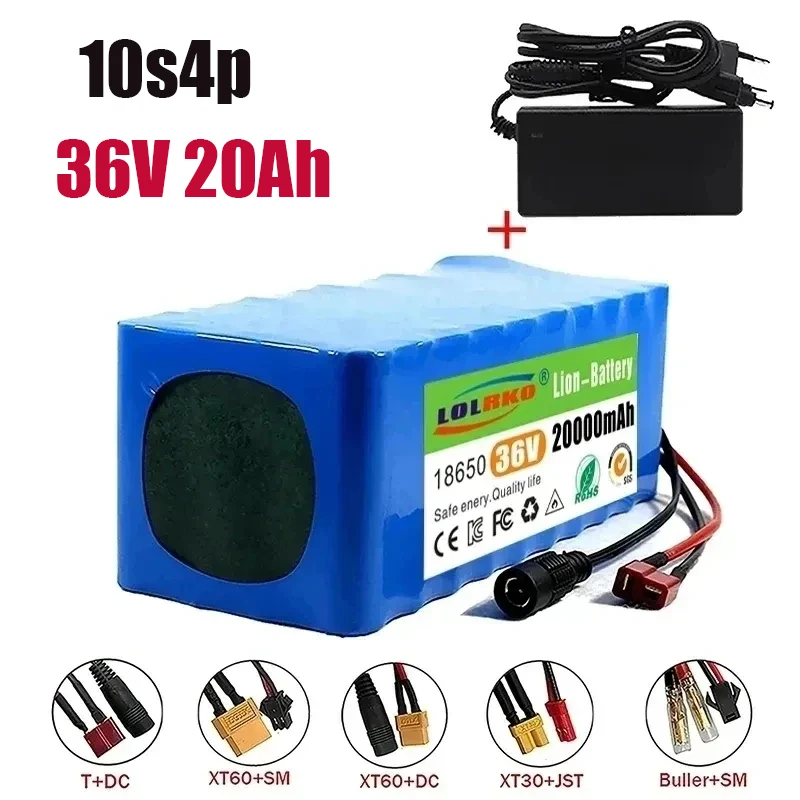 

10S4P 36V 20000mAh Electric Scooter Lithium Battery 18650 battery pack 36V 20Ah Electric Scooter Electric Scooter Battery