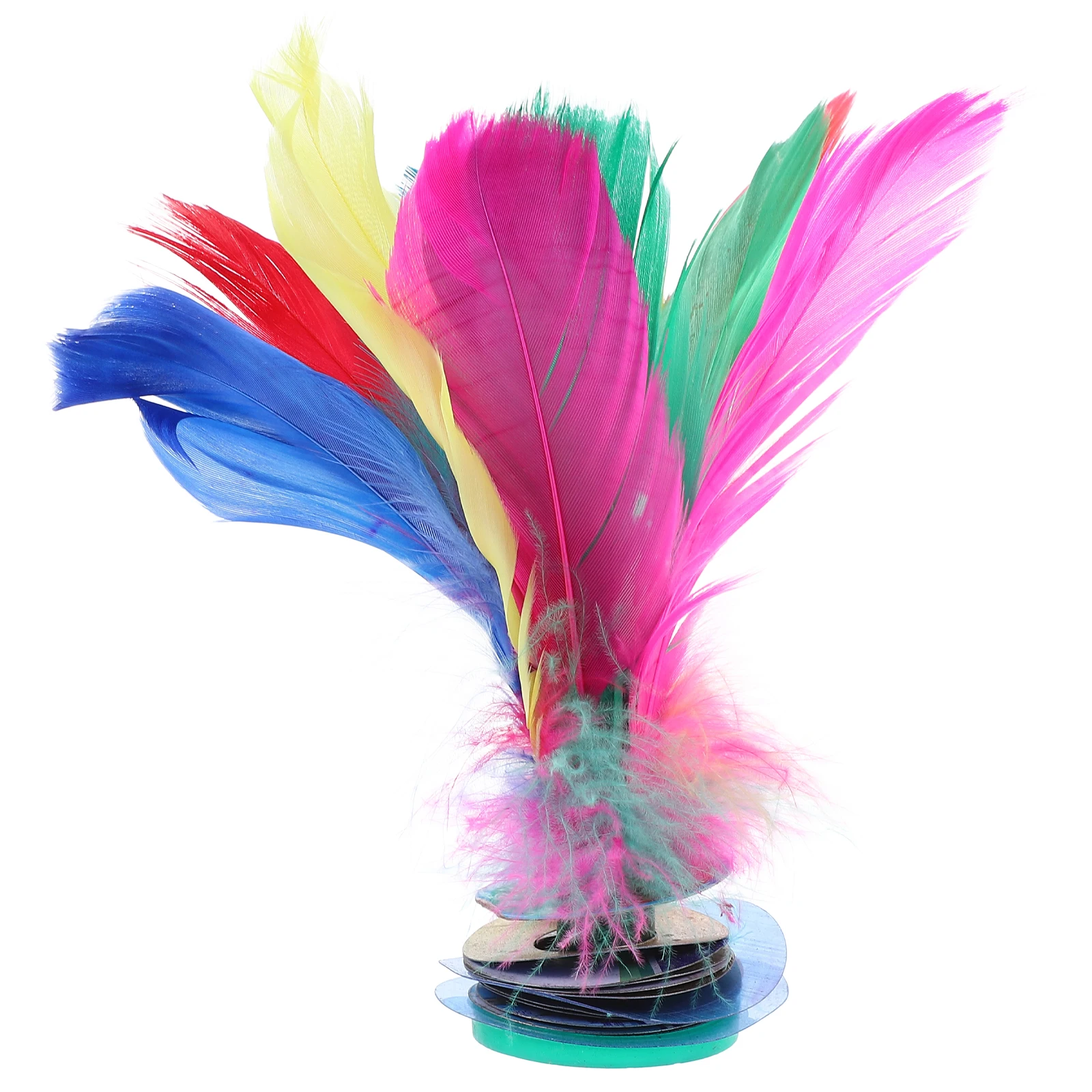 

Colorful Goose Shuttlecock Traditional Chinese Shuttlecocks Kick Jianzi Toy Kids Sports Toys