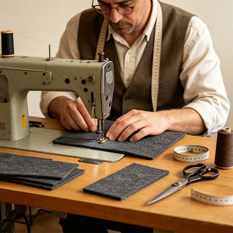 Customizable Size Felt Bag Bottom Shaper Plate, Durable Base Protector for Tote Bags