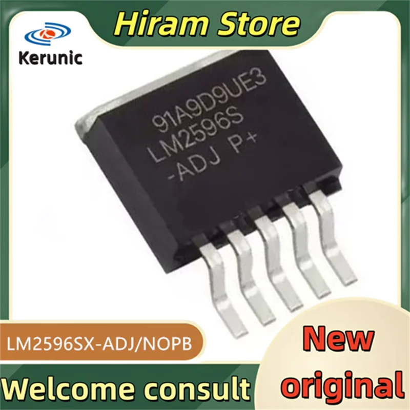 5PCS LM2596S-ADJ New and Original LM2596SX-ADJ/NOPB LM2596SX-ADJ LM2596SX