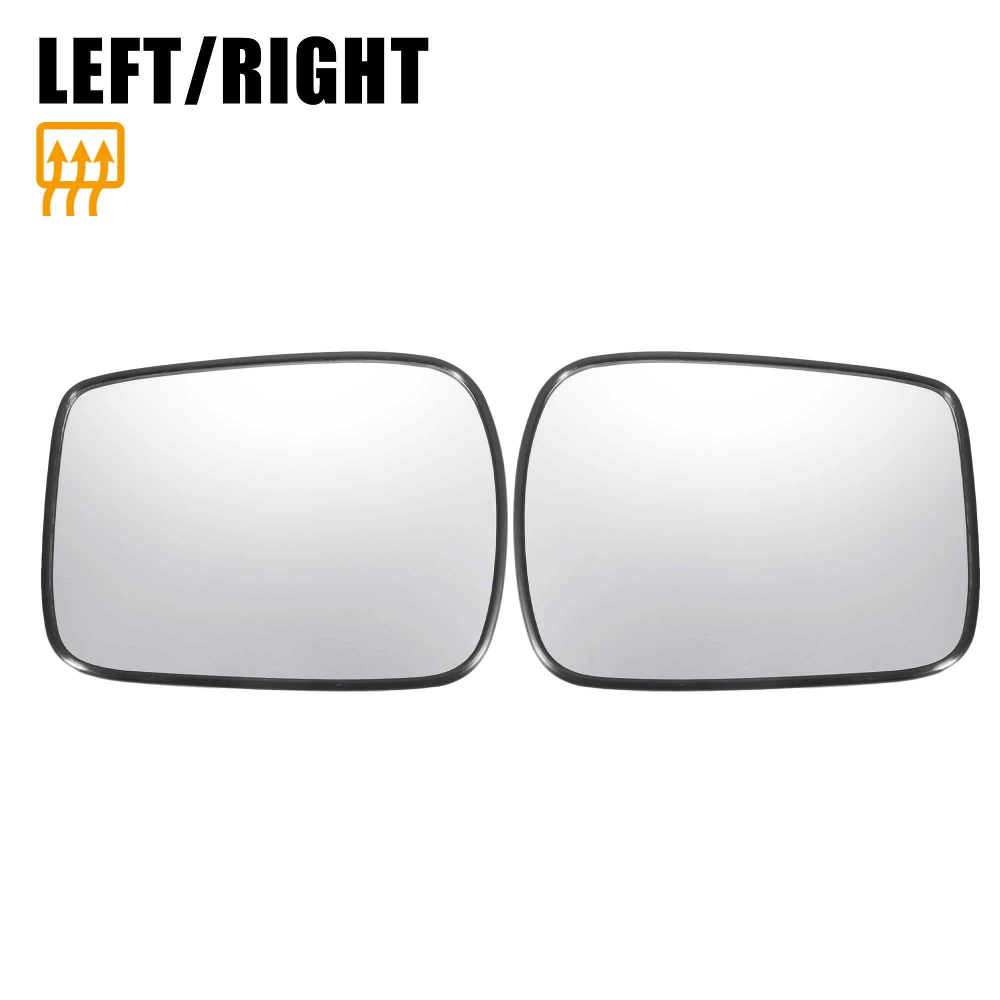 

UXCELL Car Rearview Left Right Side Mirror Glass Replacement W/ Backing Plate Heated White Glass for Honda Accord 2011-2013