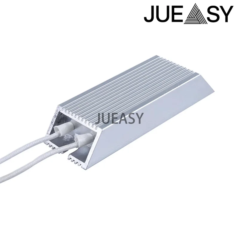 1PCS RXLG 고전력 서보 주파수 변환기 재생 제동 알루미늄 쉘 저항기 50W 100W 150W 200W 300W 500W 5-500R