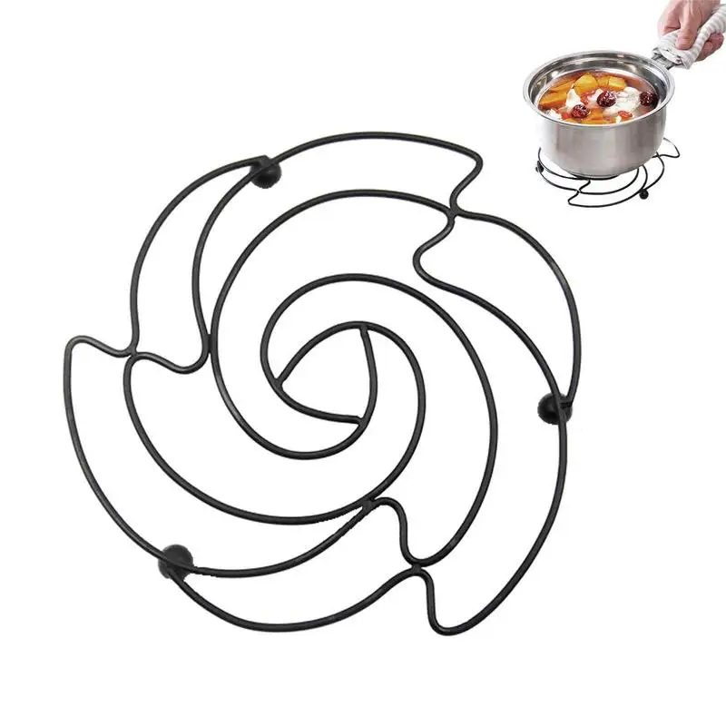 1PC Stainless Steel Round Steamer Rack And Round Streamer Insert Cooking Stand For Cooker Household Kitchen Cooking Tools