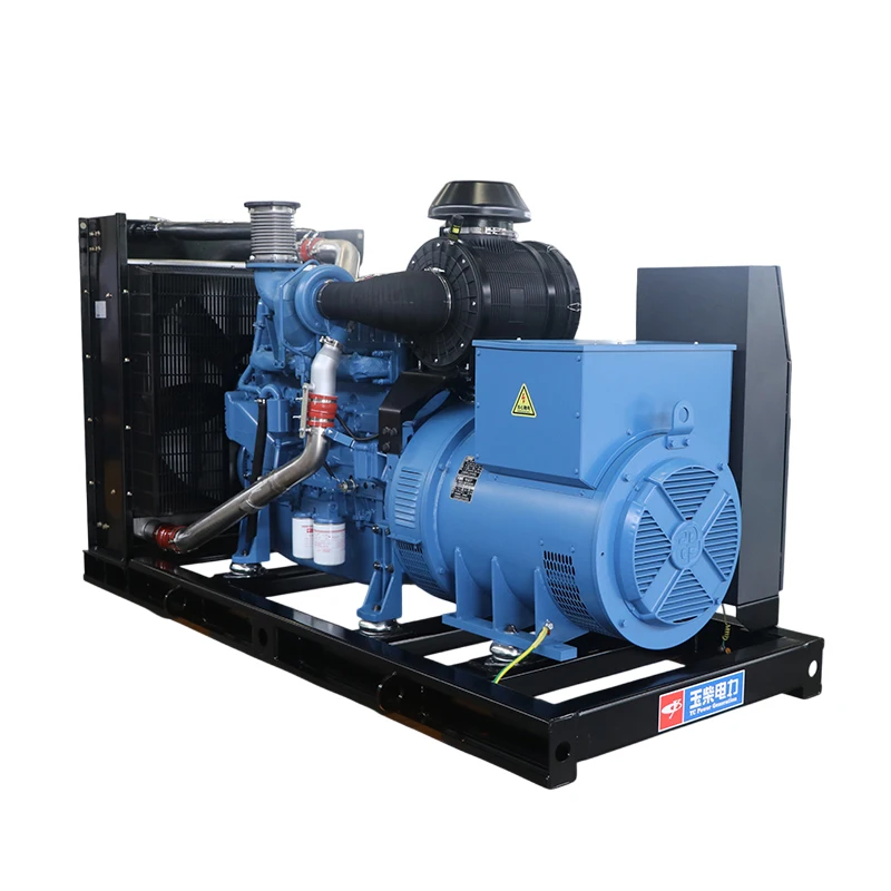 

300KW Yuchai Diesel Generator Set Silent Industrial Power Station Electric Genset for Factory Construction Backup Energy