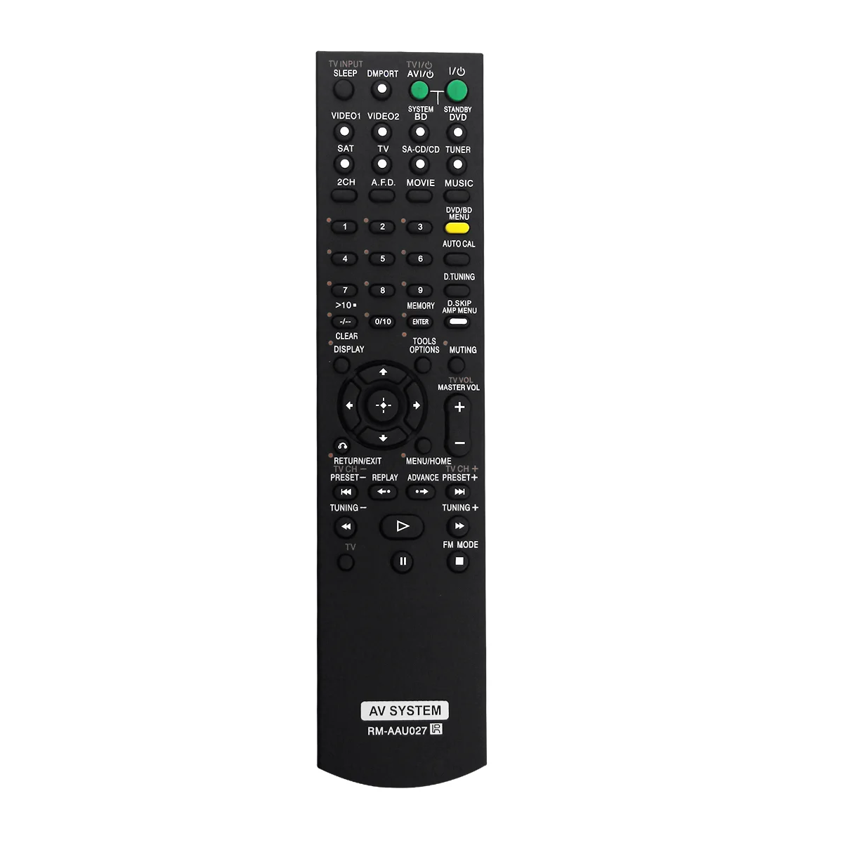 Replace RM-AAU027 Remote for Sony Home Theatre System RM-AAU021 HTSS2300/C STRDG520 HT7200DH HT-DDW5500 STR-KM5500