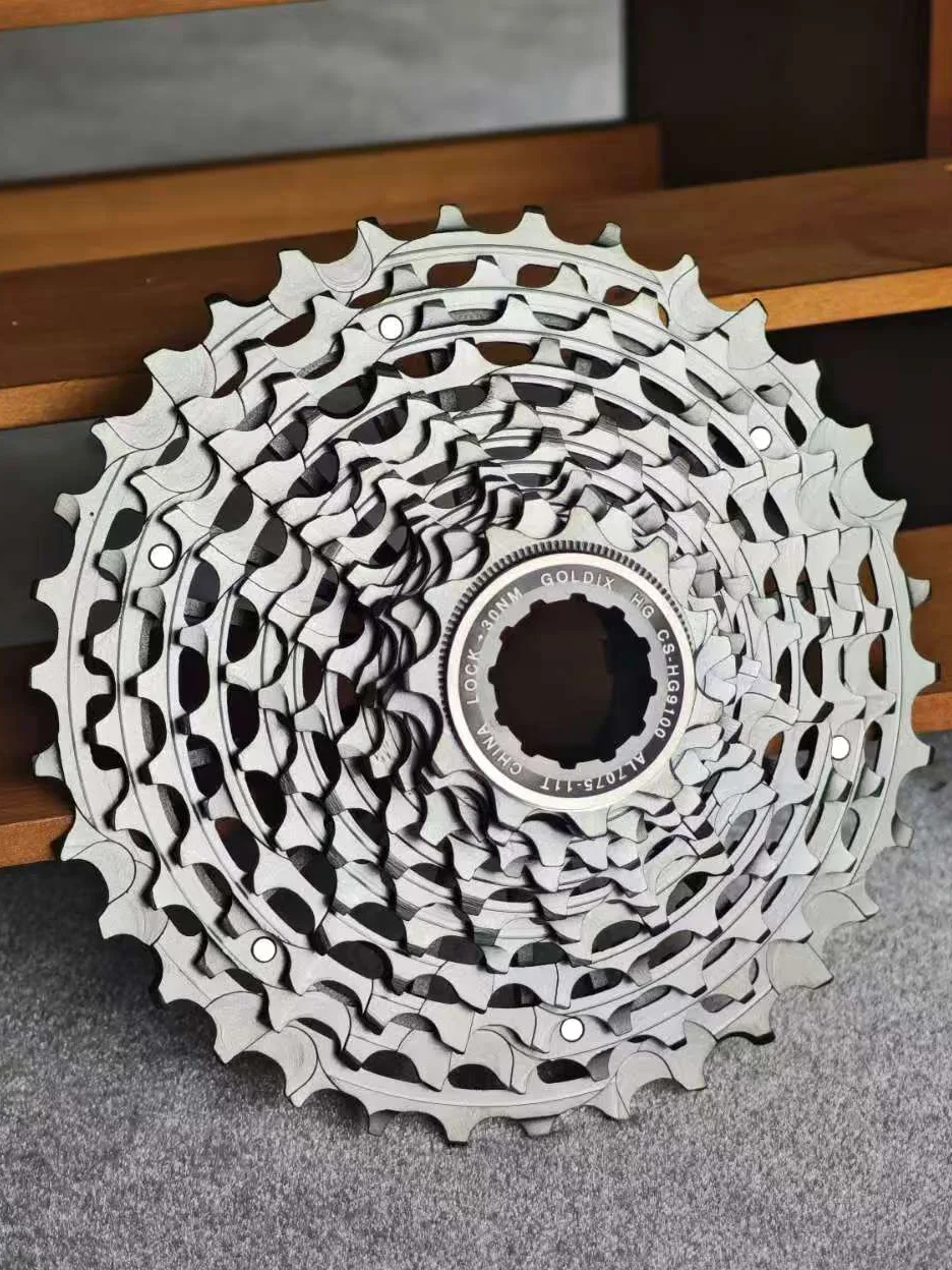 AliExpress GOLDIX Compatible 11-12 Speed Cassette, All-Steel Ultra Lightweight Bicycle Flywheel for Shimano Road Bike / Gravel Bike