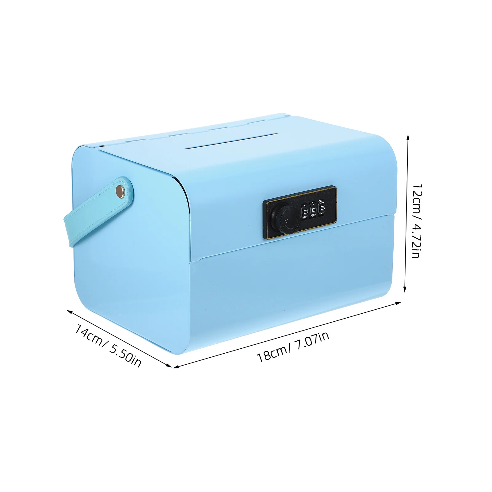 Metal Savings Box For Kids Combination Lock Iron Coin Bank Money Storage Cash Saving Box Piggy Bank With Lock Large Retro