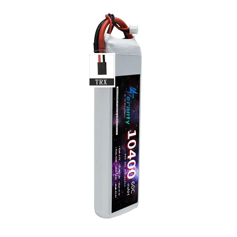 10400MAH Battery 7.4V 2S LiPo Battery XT60 XT90 Plug For RC Drone Car Airplane Helicopter High Power Toy Accessories 60C