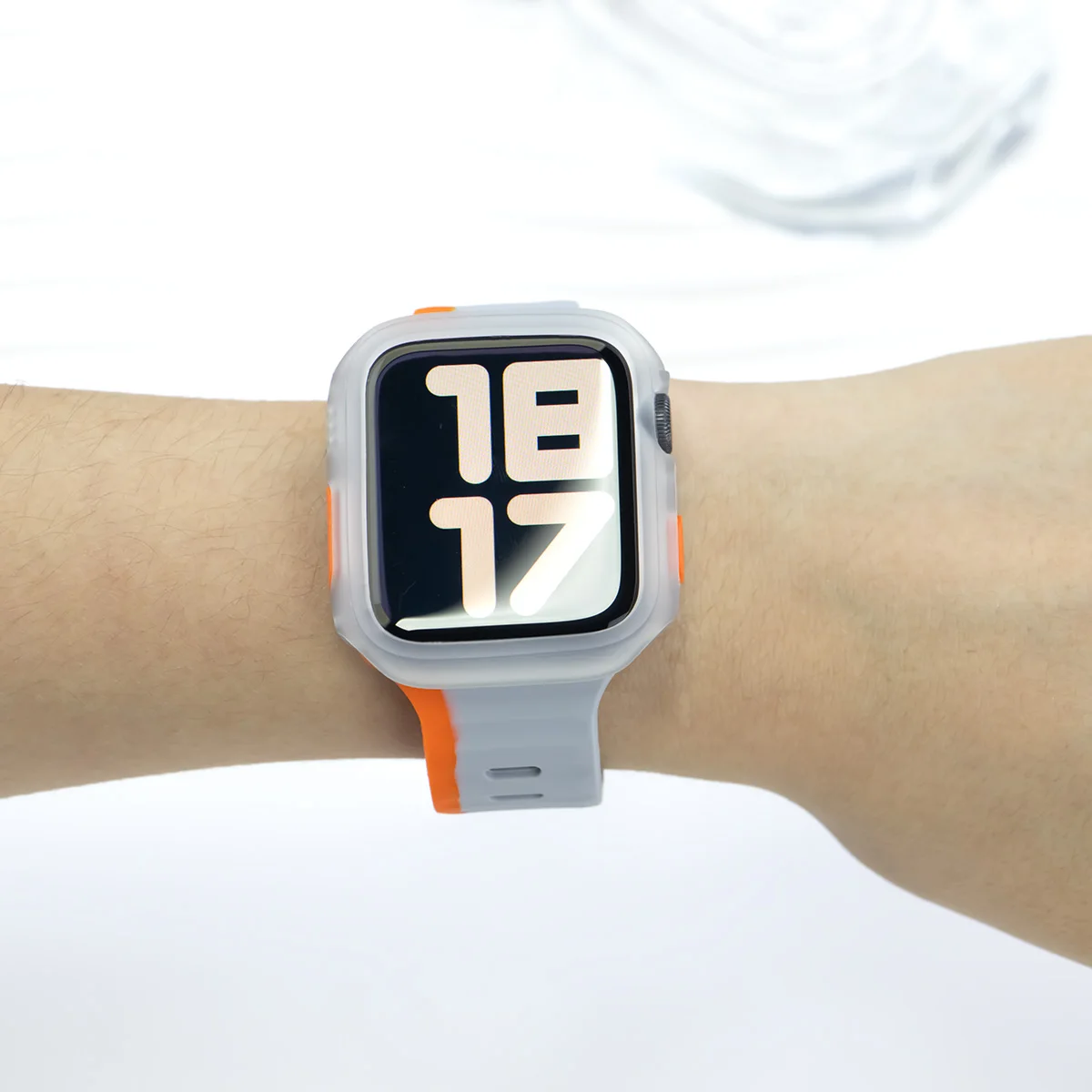 Ремешок для Apple Watch Band Ultra 2 49 мм 42 мм 44 мм 40 мм, Силиконовый ТПУ Браслет для часов версии 9, 8, 7, 6, SE, 5, 4, 45 мм, 41 мм