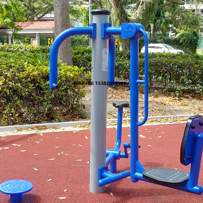 Cheap GYX Brand Galvanized Steel Hip Twister Leg Press Eco-Friendly Durable Outdoor Fitness Gym Equipment 1 Year Warranty for