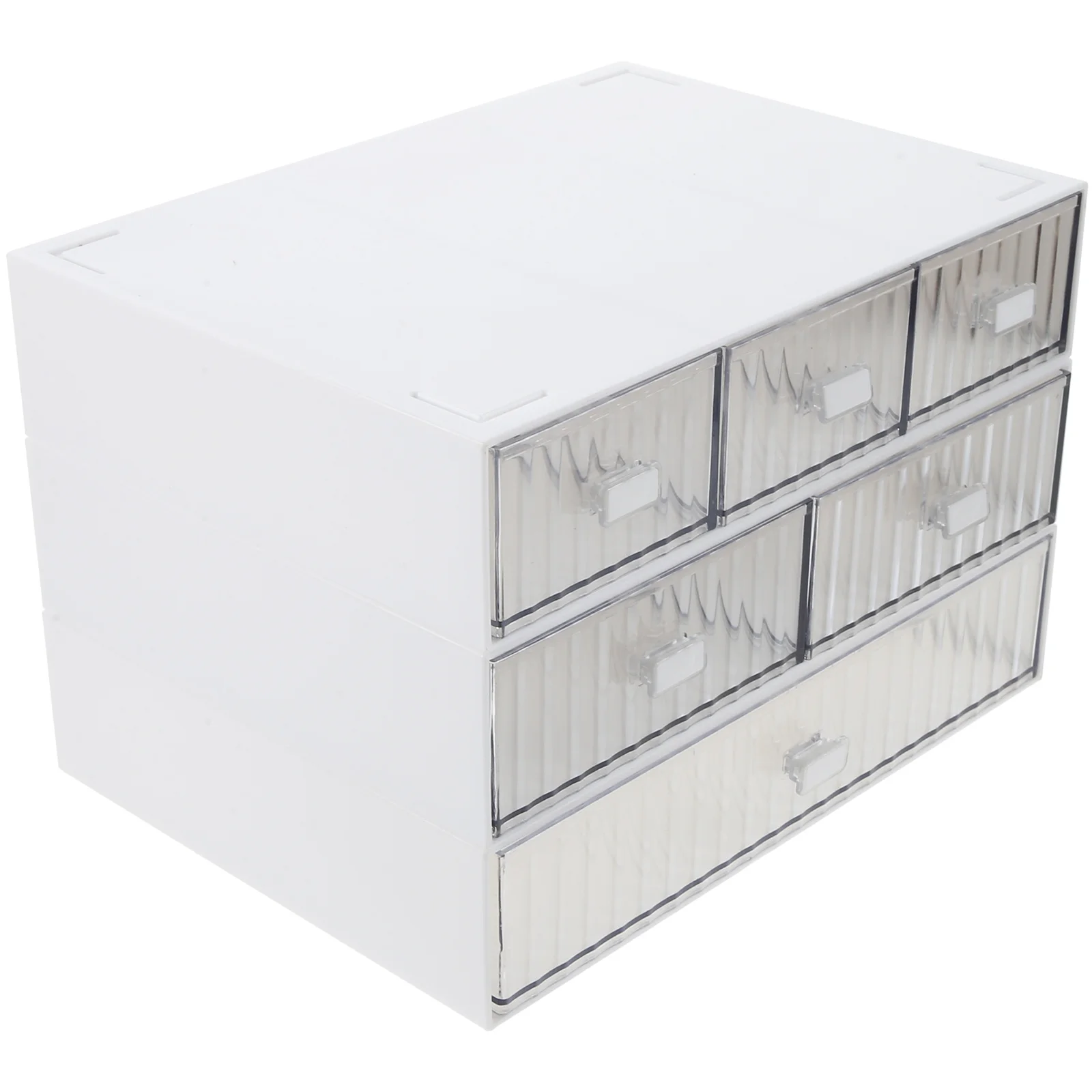 

1Set Desktop Storage Drawer Stackable Desk Organizer Drawer Storage Box Multi-Function Practical Large Capacity Desktop