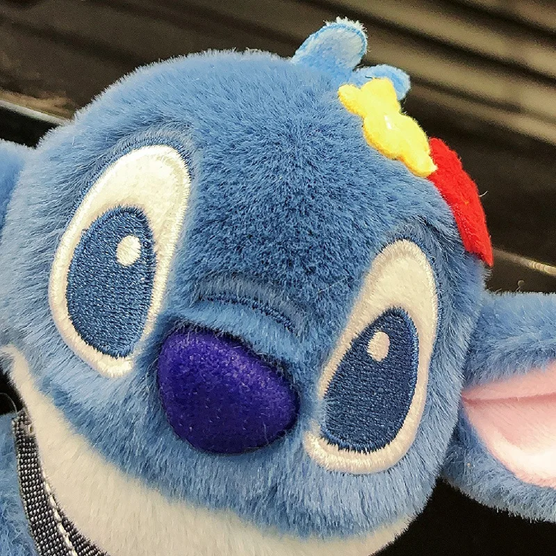 Nowe Urocze Pluszowe Zabawki Bib Stitch, Zawieszka do Plecaka, Kreskówkowe Anime, Wypchane Pluszaki, Breloczek, Dekoracja, Prezent Urodzinowy dla Dzieci