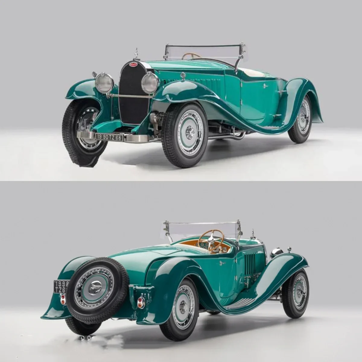 

Bauer 1:18 Type41 Royale Roadster Esders Alloy Fully Open Limited to 300 Units Worldwide Metal Static Car Model Toy Gift