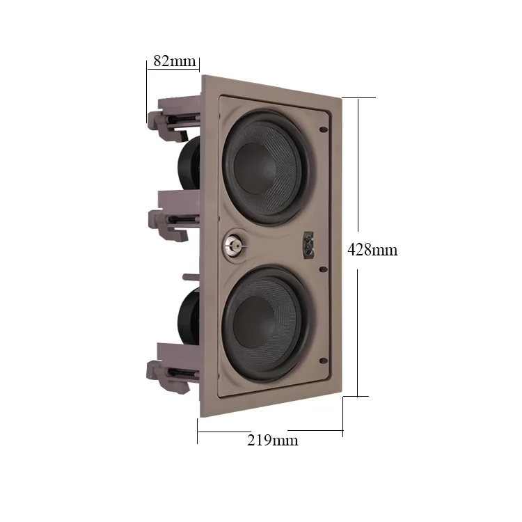 Heißer Verkauf im Großhandel im Wandlautsprecher 6,5 Zoll im Deckenlautsprecher 8-Zoll-Wandlautsprecher