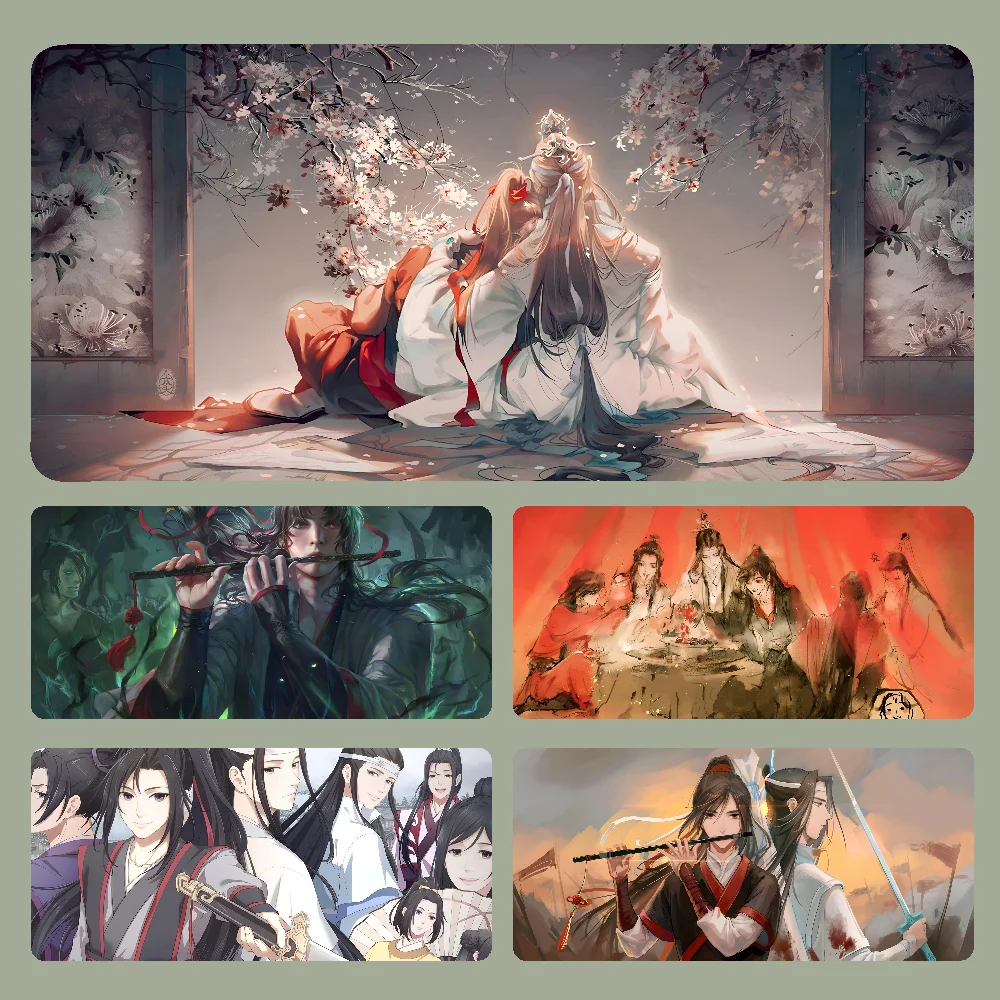 

Mo Dao Zu Shi Mousepad Large Computer Gaming Accessories MousePads Desk Mats Anti-slip Laptop Soft Mouse Pad