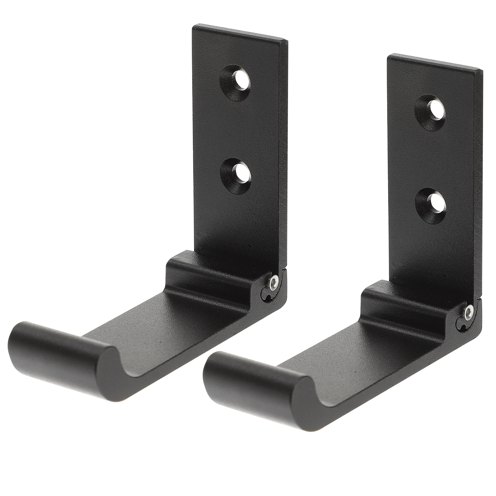 

2 Pcs Rust-resistant Aluminum Wall-mounted Foldable Hooks Coat Hanger Bedroom Kitchen Gadgets Organizer Storage