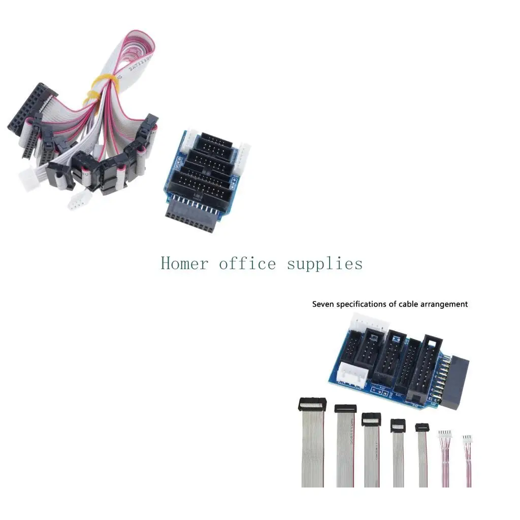 

Надежная плата адаптера отладки K43B для микроконтроллера JTAG V 8 V 9, 7 соединительных шнуров