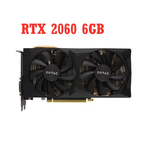 

Бывшие в употреблении графические карты ZOTAC GeForce RTX 2060-6GD6 GPU Map для NVIDIA RTX 20 серии RTX2060 6 ГБ 12nm RTX 2060 видеокарта VR Ready