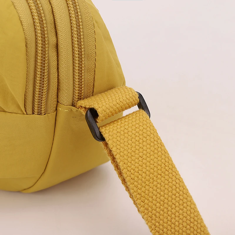 2026 Damen Leichte Nylon-Umhängetasche Lässige Sport-Schultertasche Handtasche mit Mehreren Fächern Reisetasche mit Handytasche – Detail 6