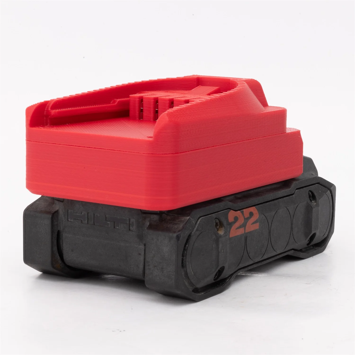 Battery Adapter For Hilti 22V Nuron (B22-55 series Lithium To Bosch 18v Green PBA Series Tools Converter(Only Adapter)
