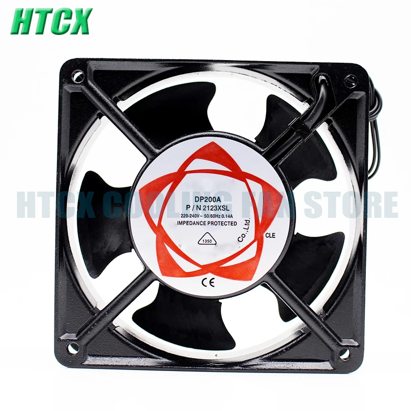 New DP200A 2123XSL AC220/240V 0.14A Copper Wire Cabinet AC Cooling Fan