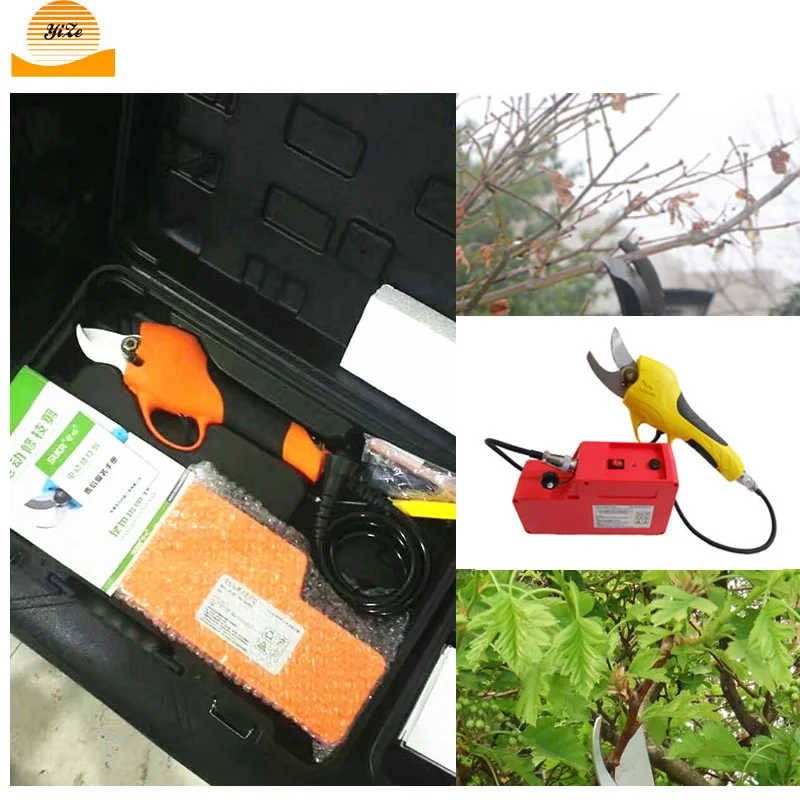 Professional Electric Shrub and Hedge Trimmer Garden Scissors Pruning Shears