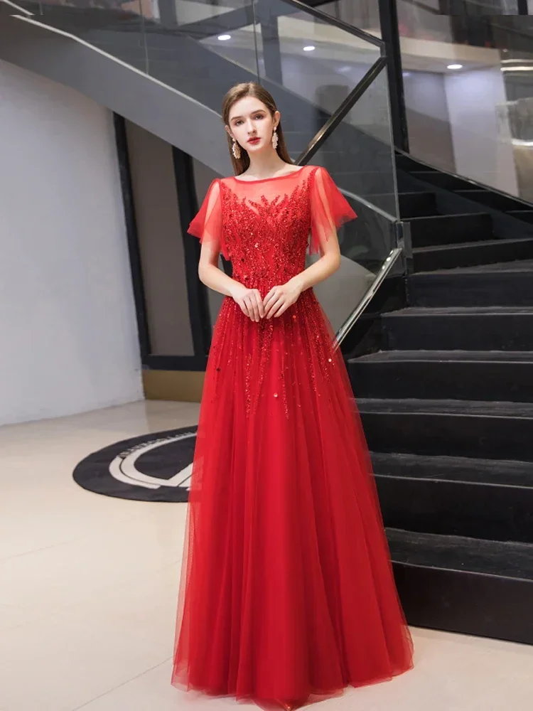 Wedding Party Dress Women Elegant Luxury Suitable Dresses on Request Luxurious Turkish Evening Gowns Robe Prom Gown Formal Long