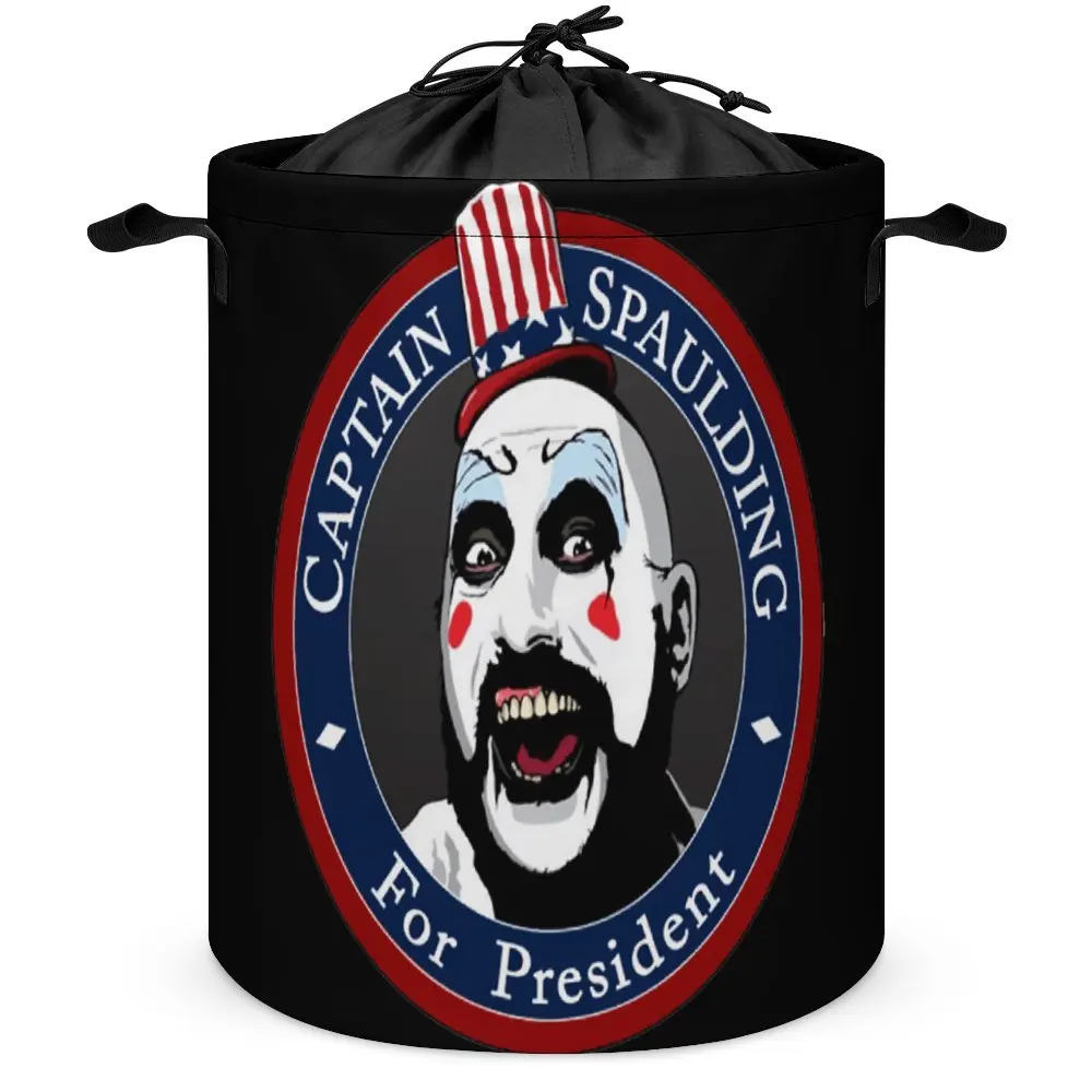 Captain Spaulding Reject for President F Storage Tank Creative Laundry Basket Super Soft Convenient Storage of Pet Toys Dust Pro