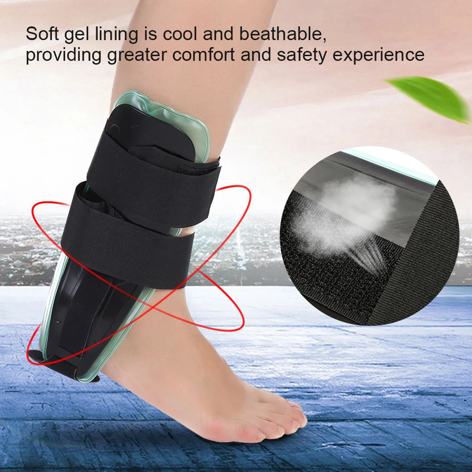 Ankle Foot Correction Adjustable Orthosis  Ankle Foot Drop Postural Corrector Brace Support Splint Tool Ankle Support