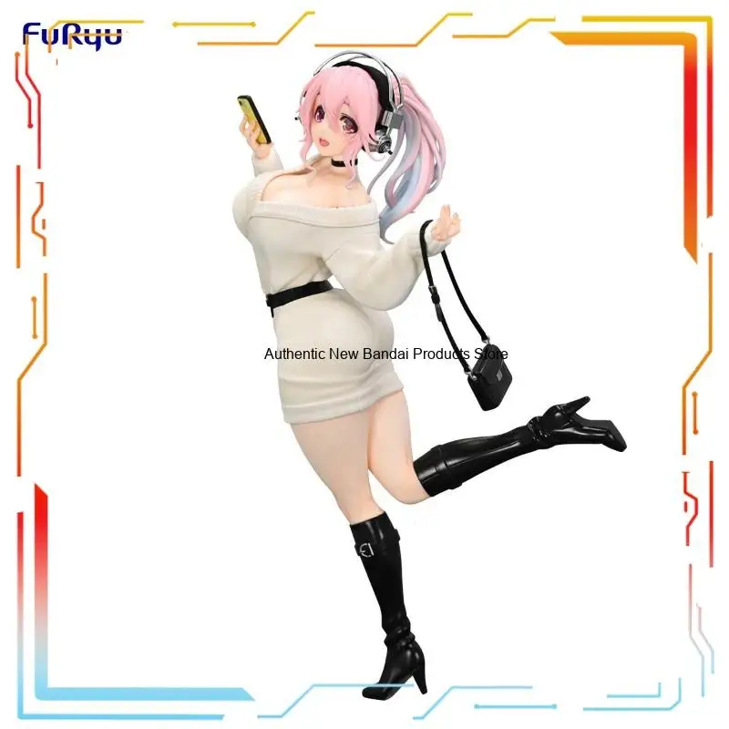 FuRyu SoniComi Super Sonico Sonico Winter Memory Ver Pre-painted Trio-Try-iT Voluptuous Anime Figure Official Licensed view 2