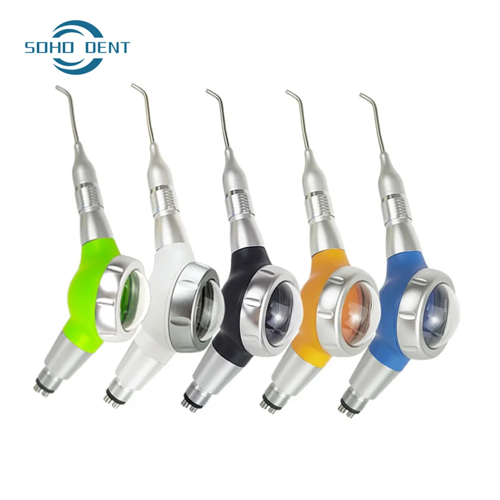 Dental Air Prophy Handpiece Unit Spray Polisher Airjet 1S Scaling Sandblasting Teeth Whitening Polishing Tools